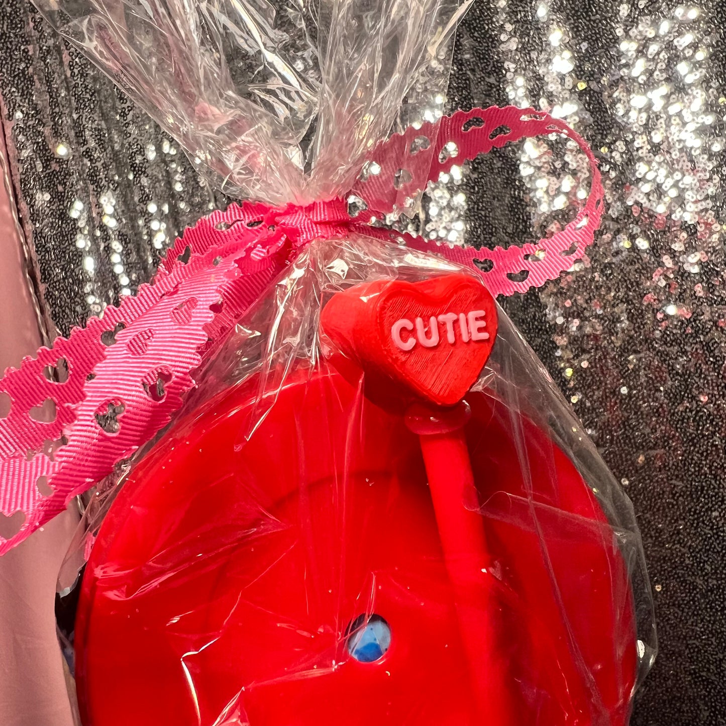 Valentines Love Heart Cup + Candy