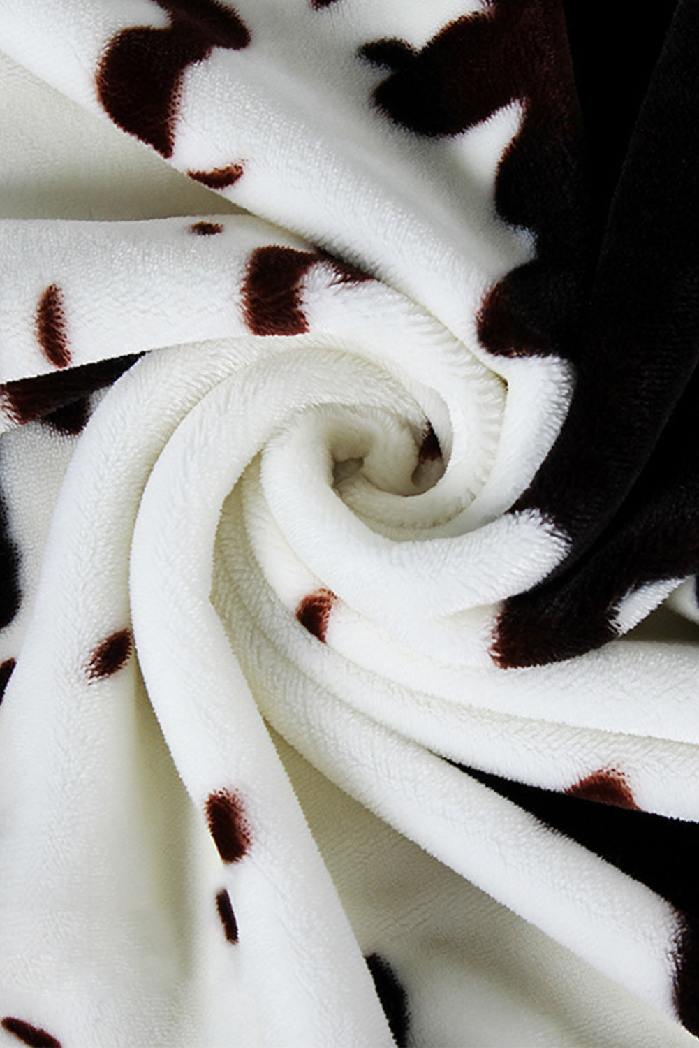 Cozy Cow Print Plush Blanket Dear-Lover Dropshipping