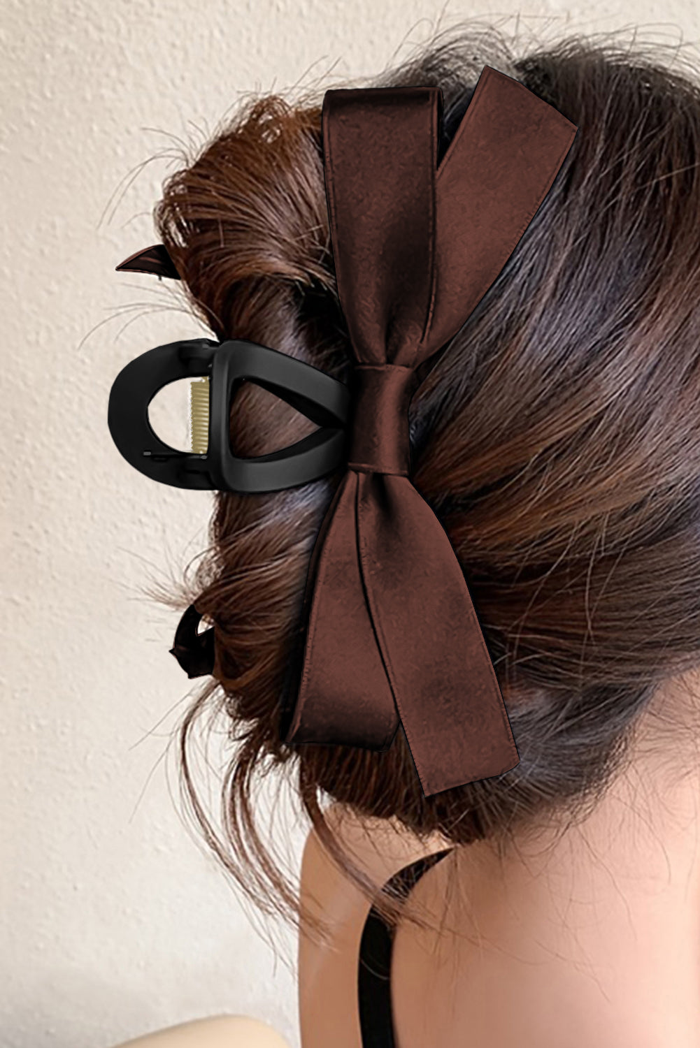 Cutie Bow Decor Large Hair Claw Clip Daisie Boutique