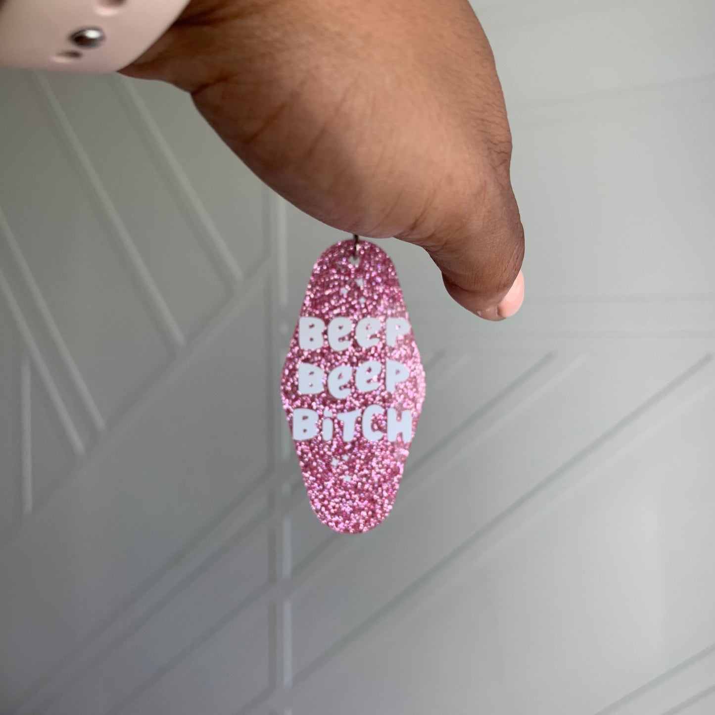 BEEP BEEP Cute Motel Keychain Daisie Boutique