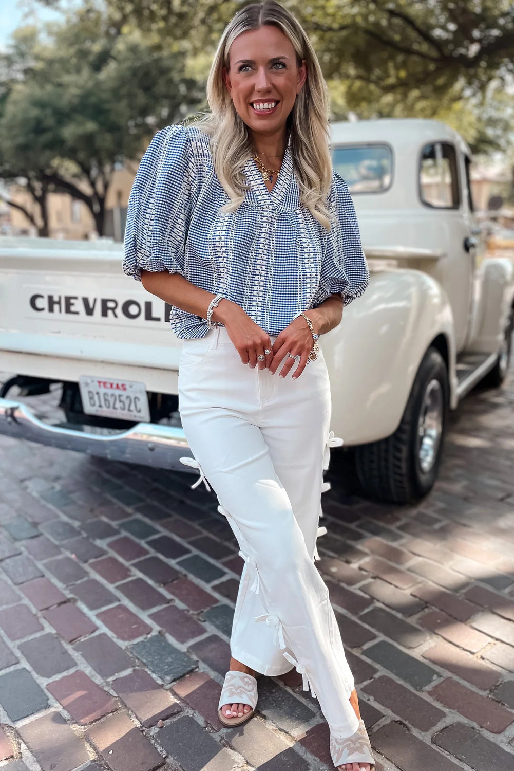 Bow Knot Detail Jeans Dear-Lover Dropshipping