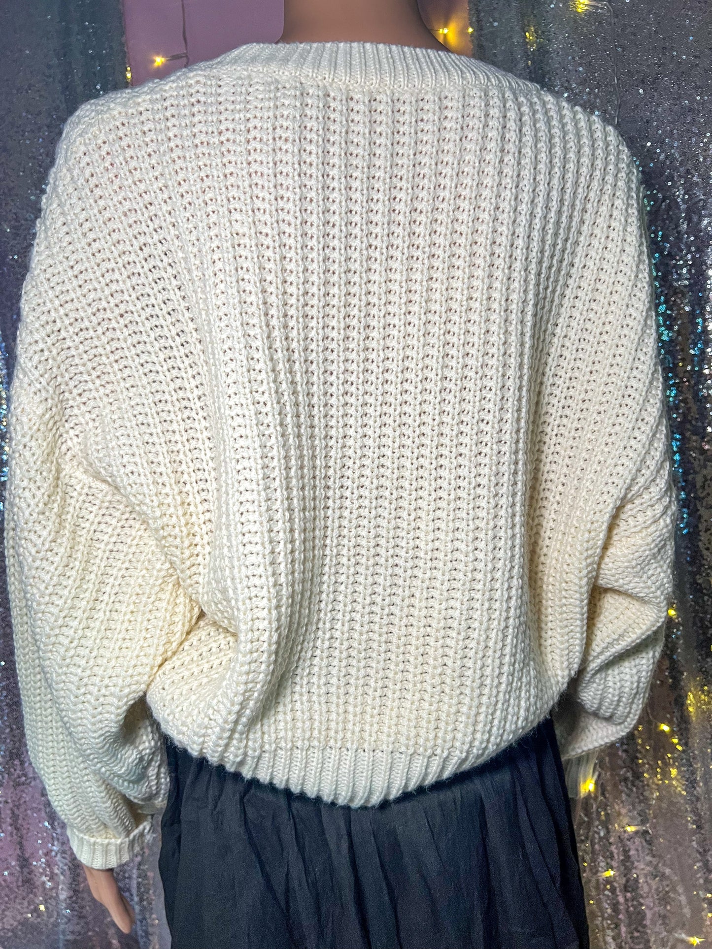 Cropped Fall Knitted Pullover Sweater Daisie Boutique