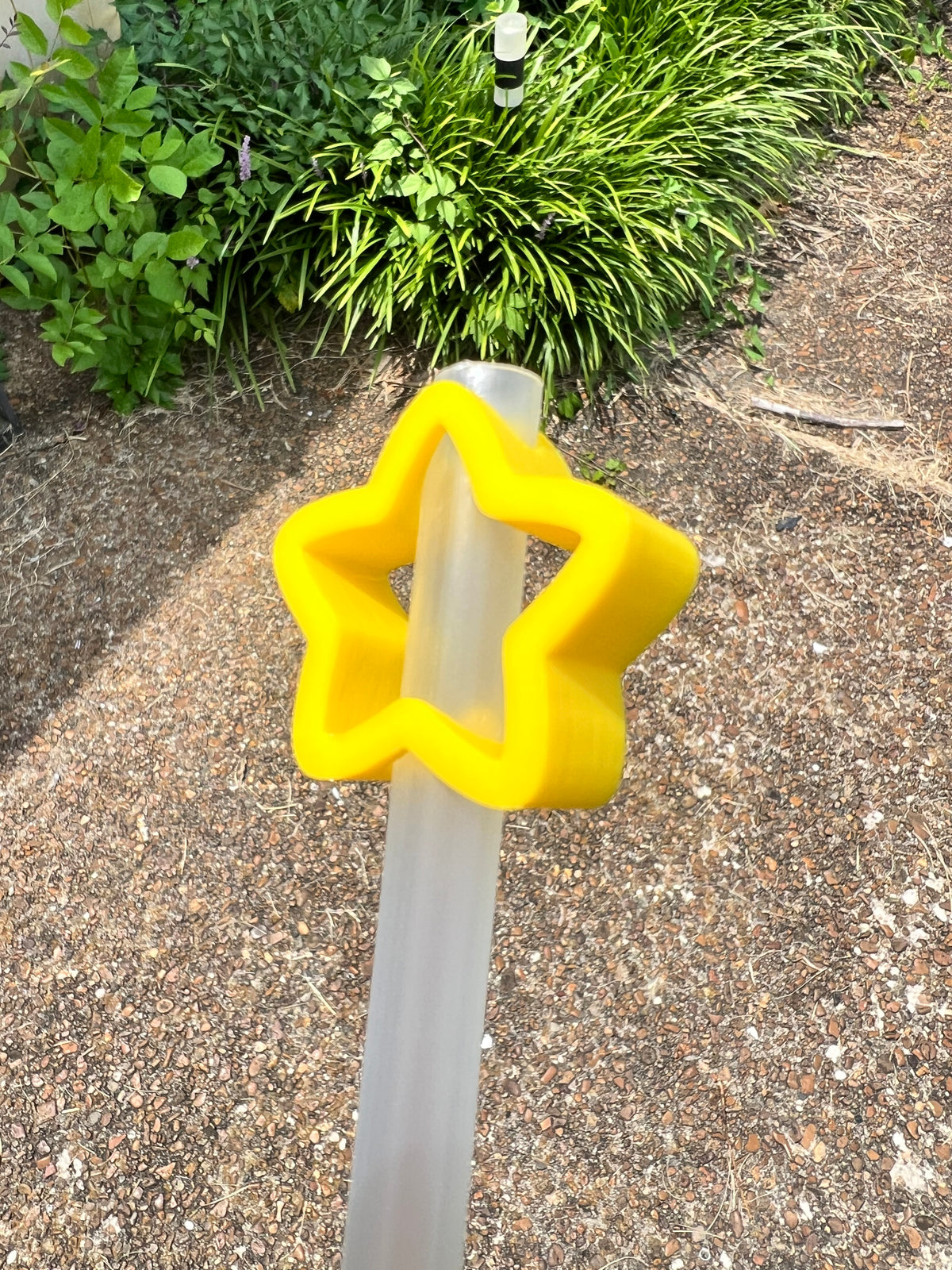 Chunky Kawaii Star Straw Topper Pencil Topper