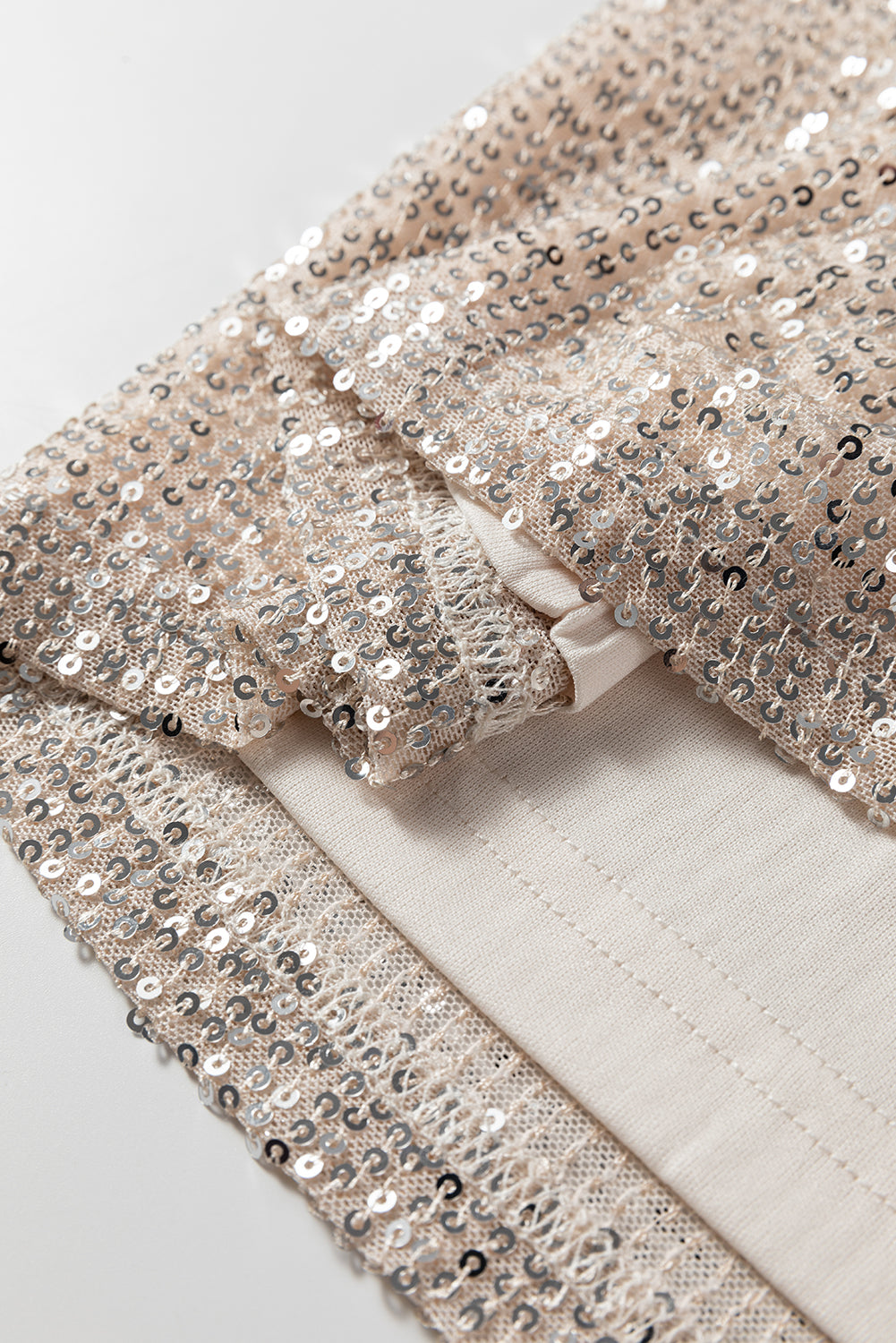 Sequin Drape Top Dear-Lover Dropshipping