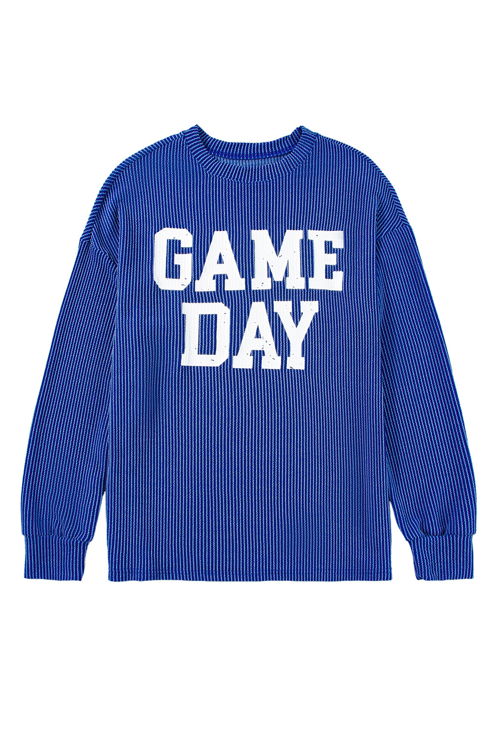 GAME DAY Graphic Long Sleeve Crewneck Tee Daisie Boutique