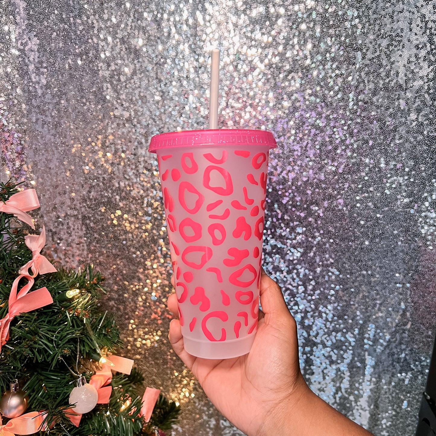 Leopard - 24 Ounce Animal Print Cold Cup Daisie