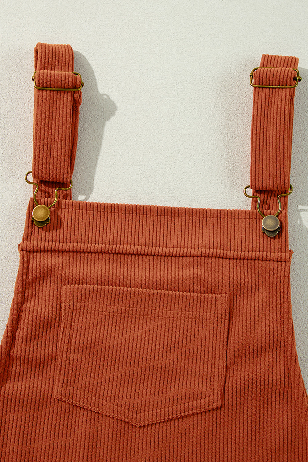 Front Pocket Corduroy Overall Dress Daisie Boutique