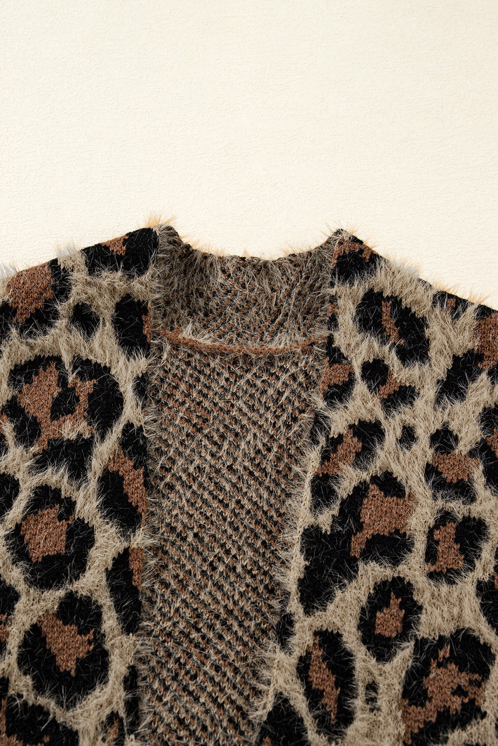 Brown Leopard Casual Cardigan Dear-Lover Dropshipping