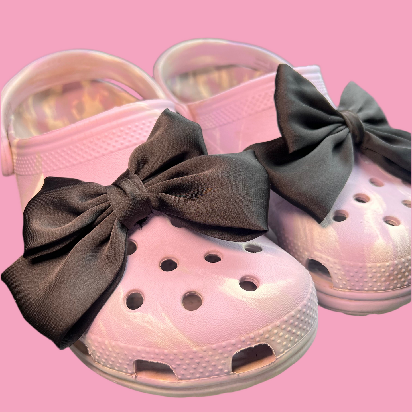 Giant Coquette Bow - Shoe or Beach Bag Charm Set Daisie Boutique