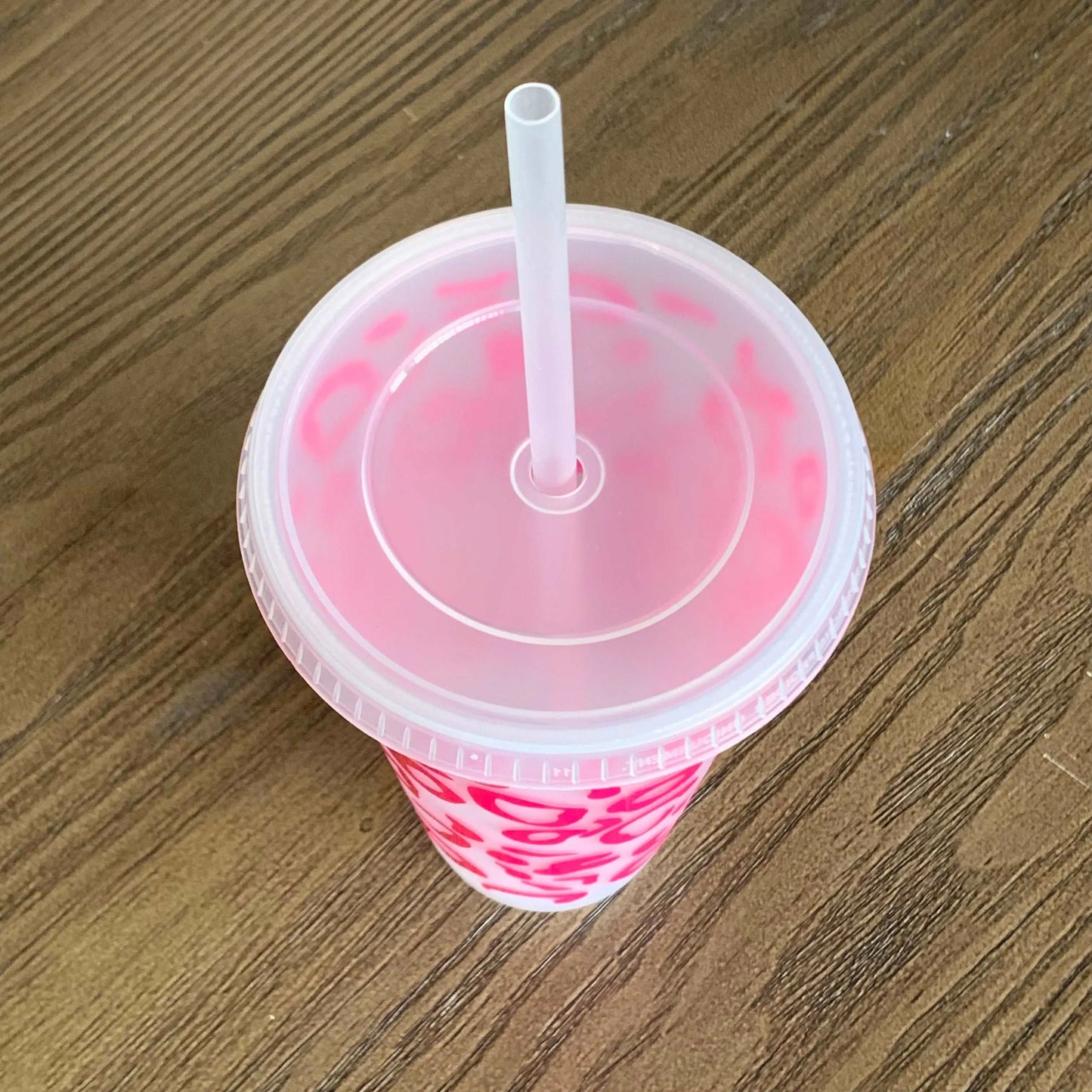 Leopard 24 oz. Venti Cold Cup - Daisie Boutique