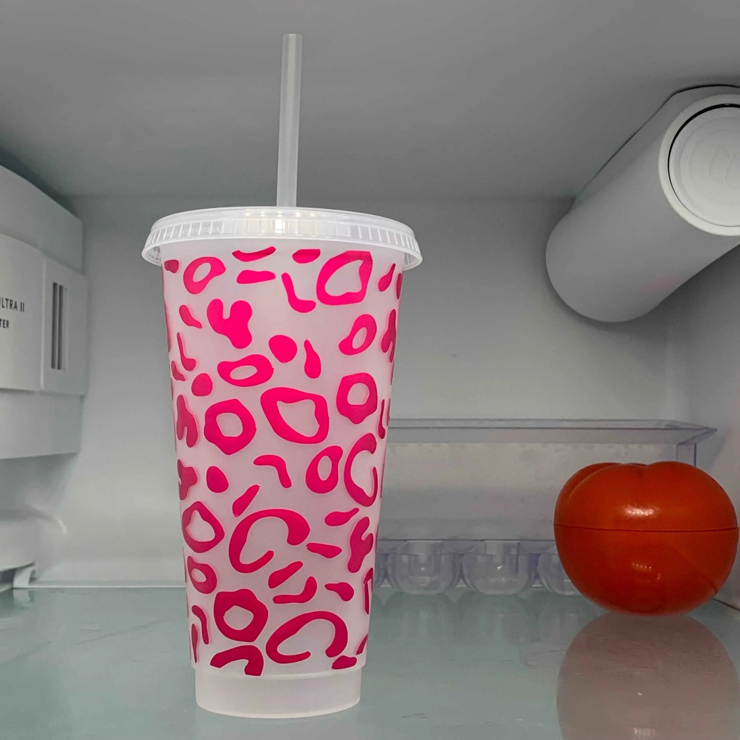 Leopard 24 oz. Venti Cold Cup - Daisie Boutique