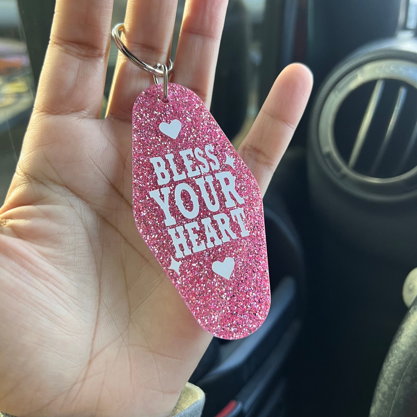 Bless Your Heart - Cutie Motel Keychain Daisie Boutique