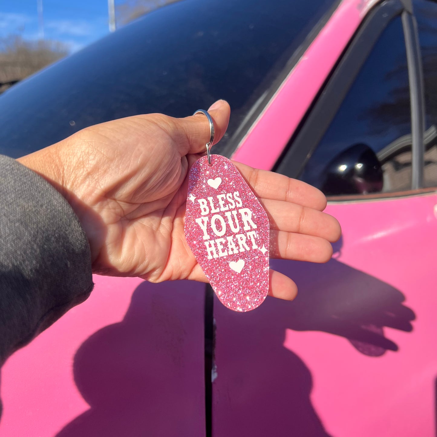 Bless Your Heart - Cutie Motel Keychain