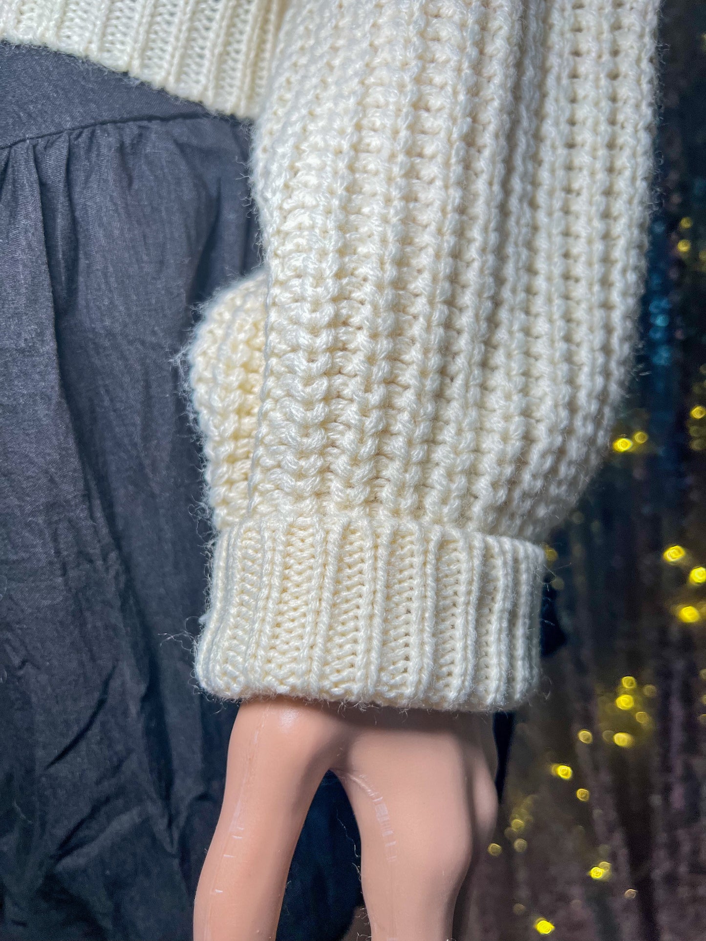 Cropped Fall Knitted Pullover Sweater Daisie Boutique