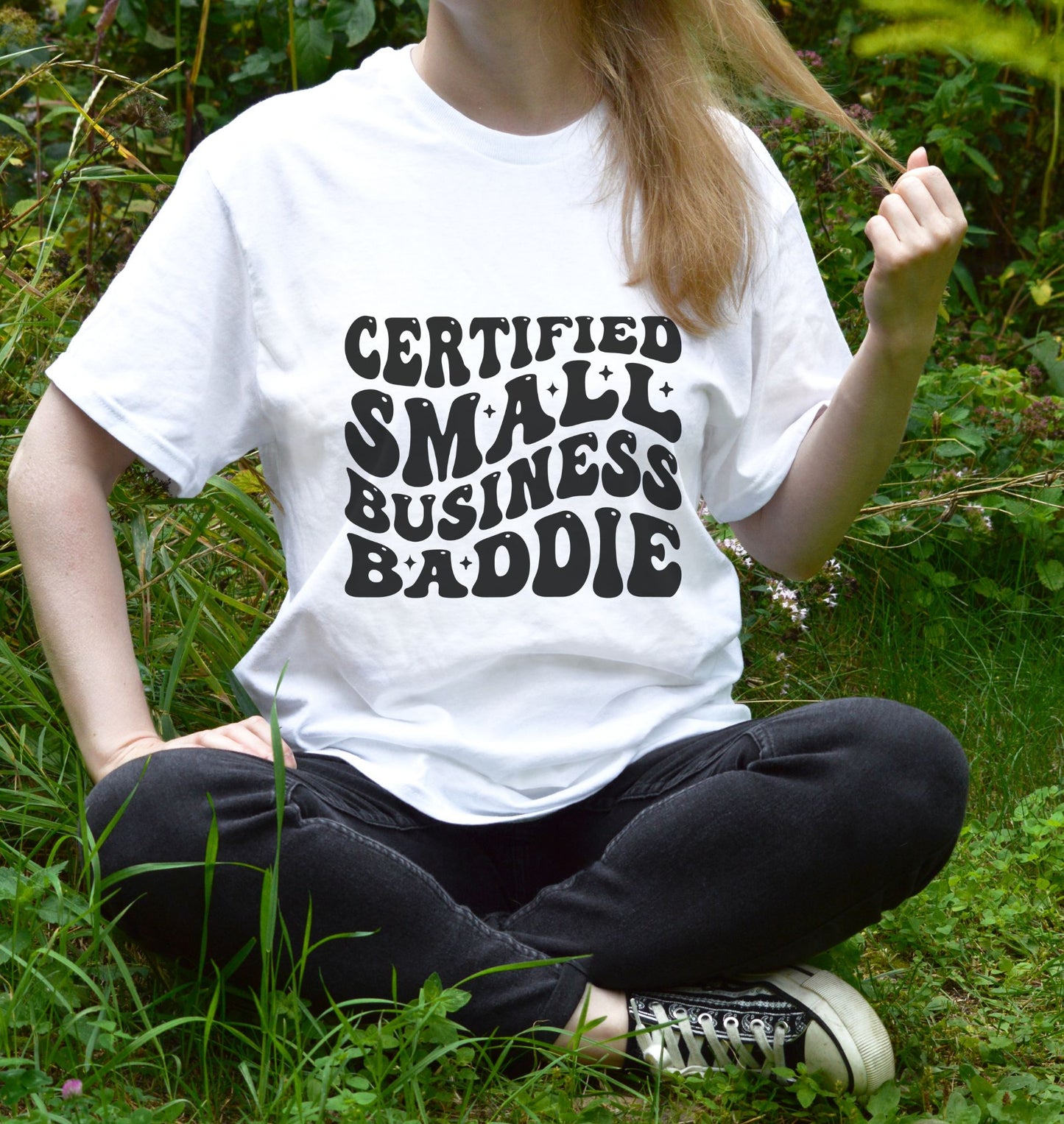 Certified Small Business Baddie T-Shirt Daisie Boutique
