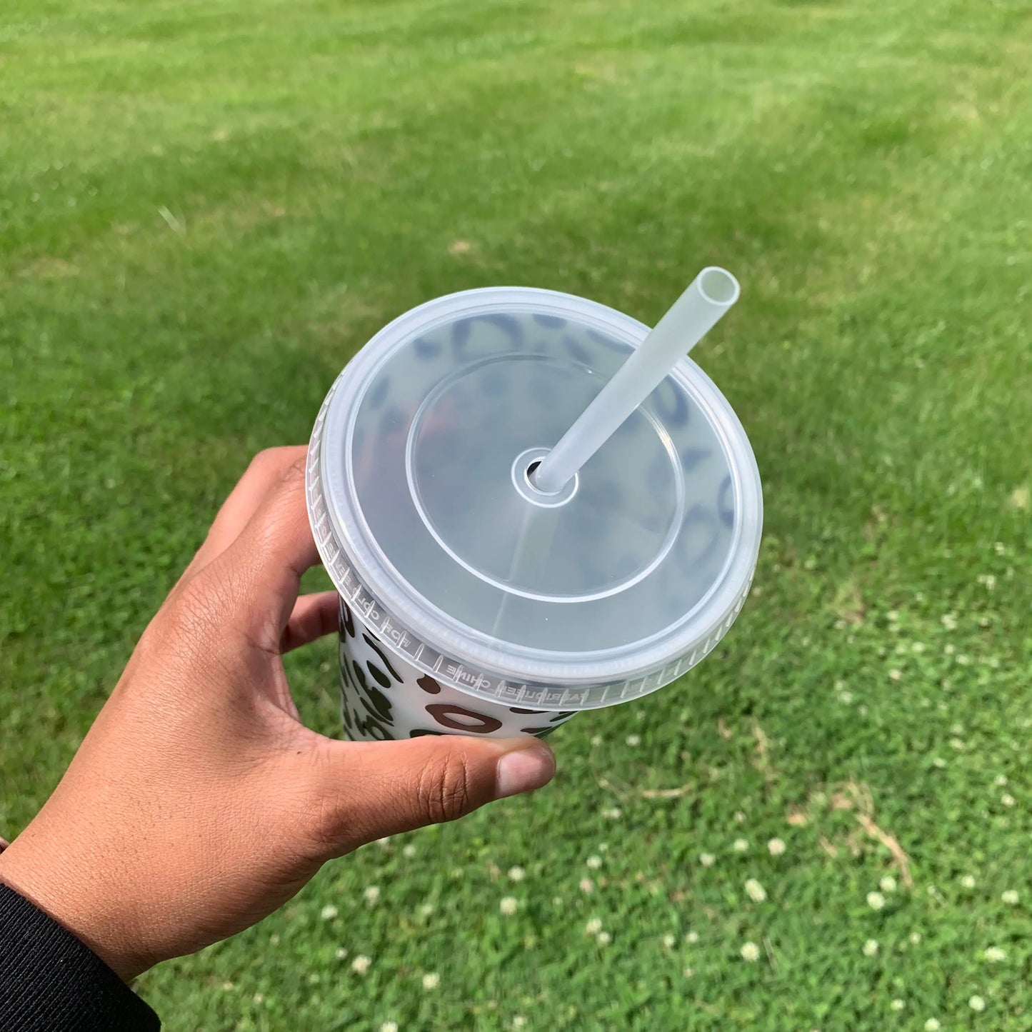 Leopard 24 oz. Venti Cold Cup - Daisie Boutique