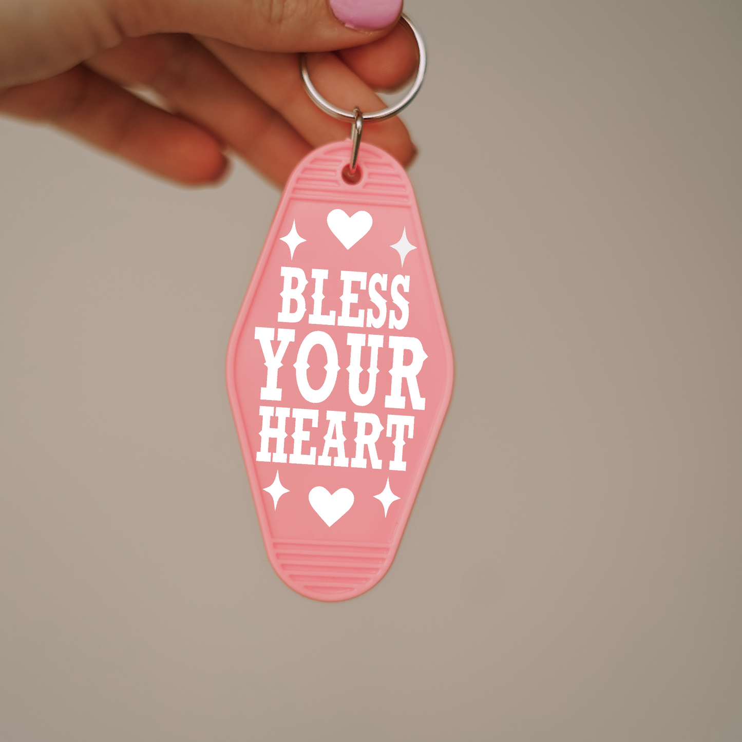 Bless Your Heart - Cutie Motel Keychain