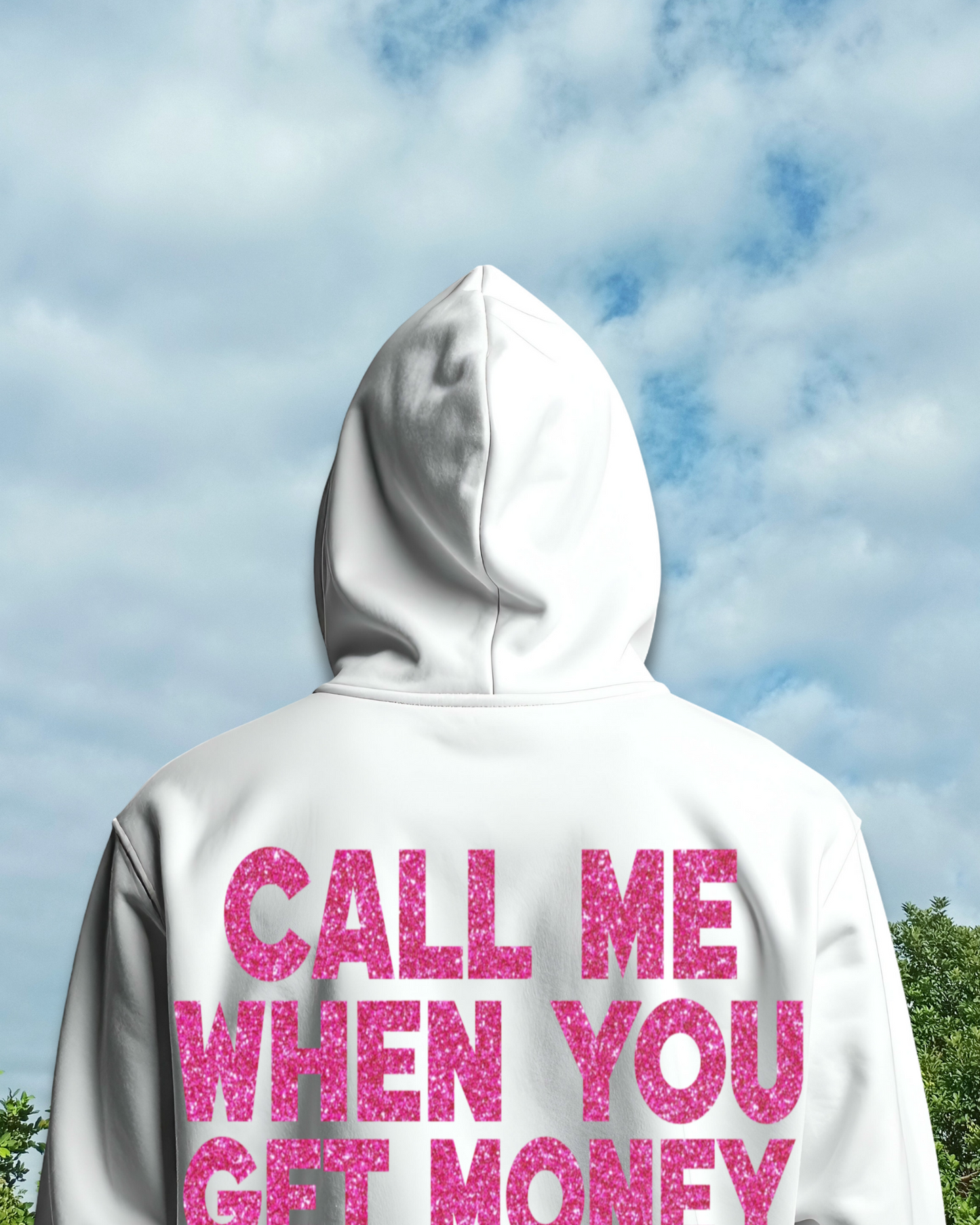 Daisie Boutique Call Me When You Get Money Hoodie JACKETS - REG SIZE