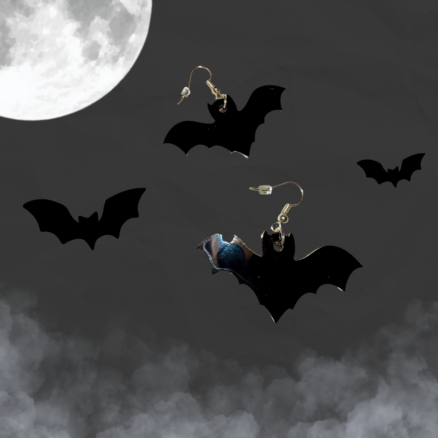 Cutie Bat Dangly Earrings Daisie Boutique
