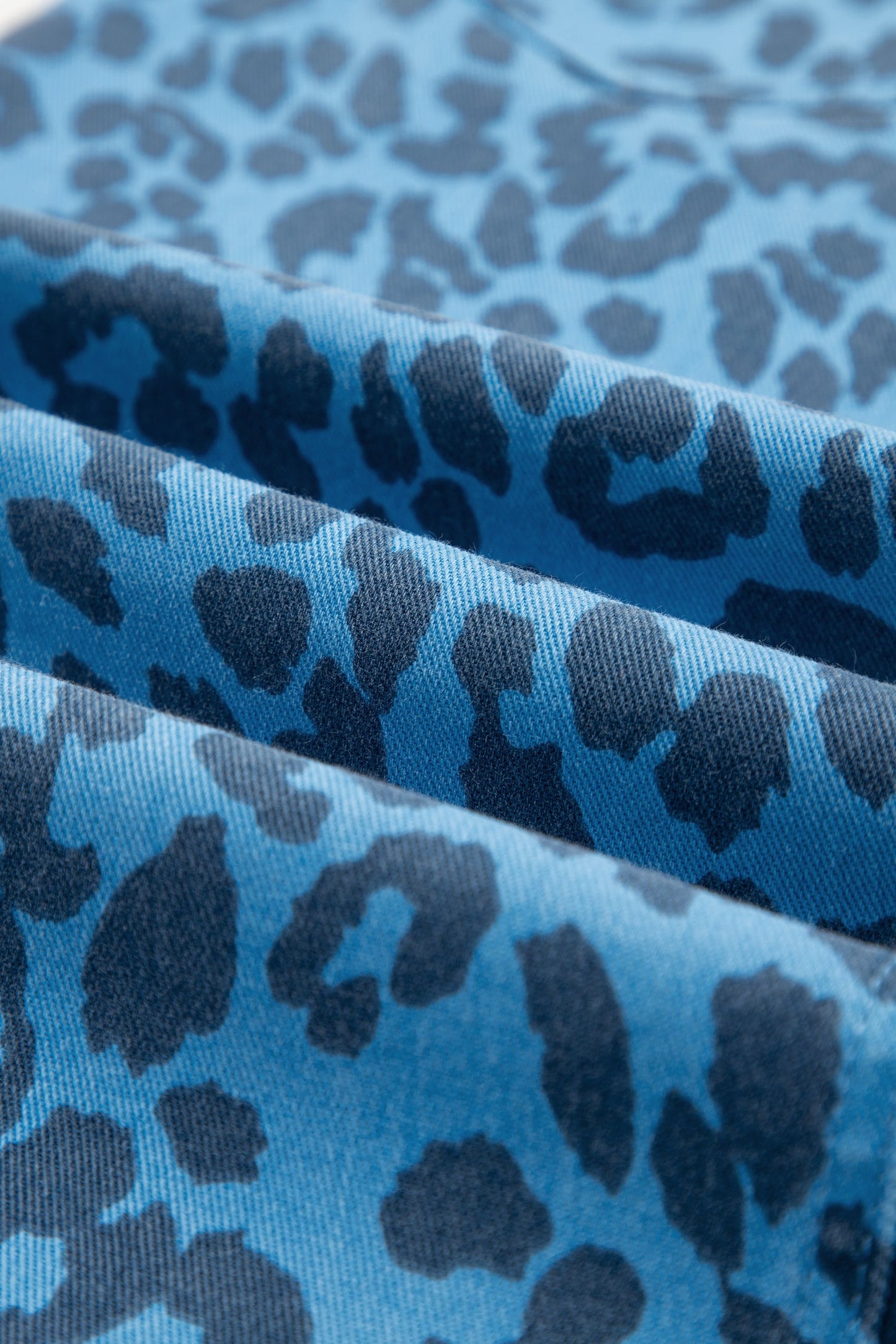 Leopard Denim Midi Skirt Dear-Lover Dropshipping