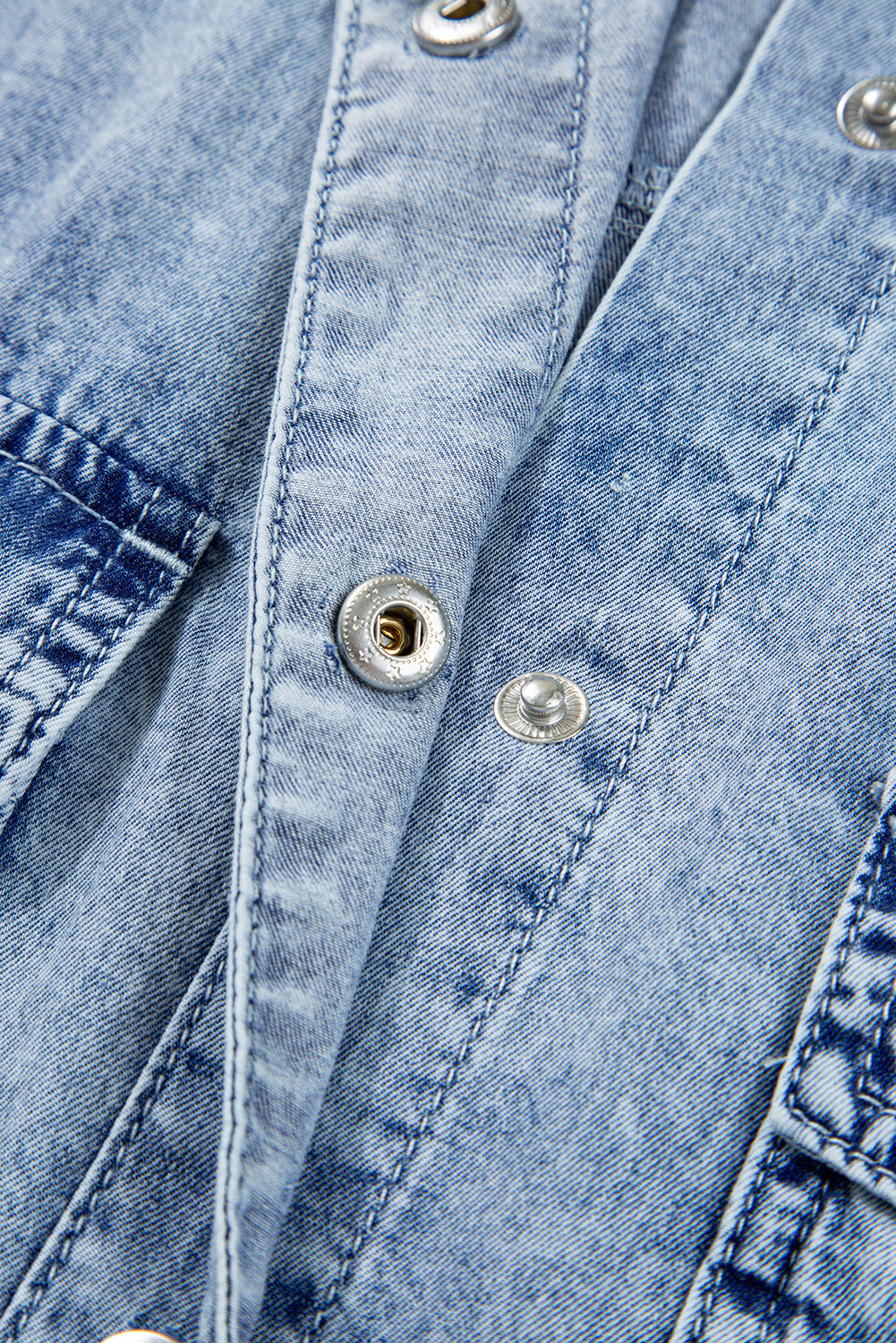 Cutie Denim Flair Shirt Dress Dear-Lover Dropshipping