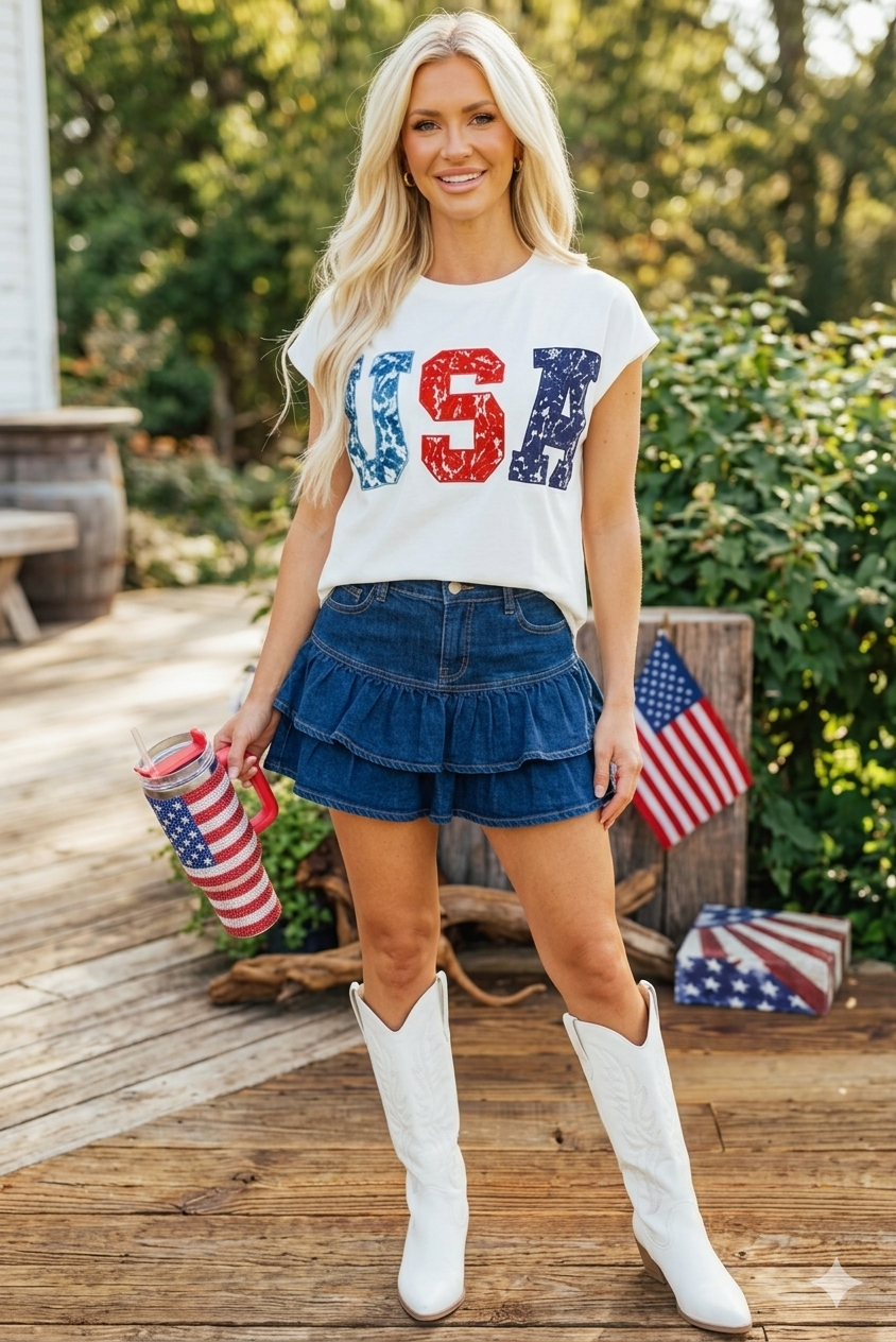 Patriotic Styles — 4th of July Outfits & Accessories 🇺🇸