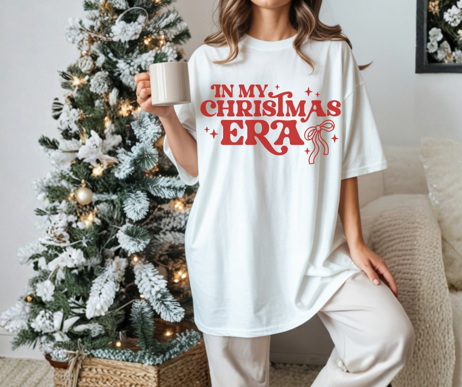 In My Christmas Era graphic tee, cute Christmas shirt for women from the Daisie & Co. Holiday Shop