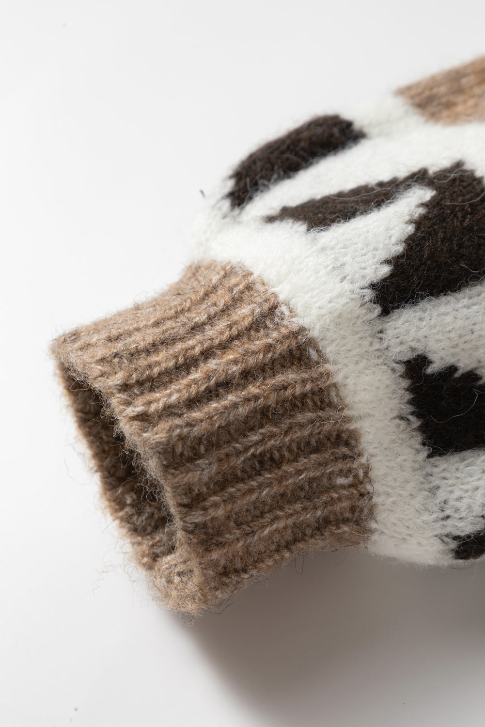 Dark Geometric Pattern Sweater Cardigan Dear-Lover Dropshipping