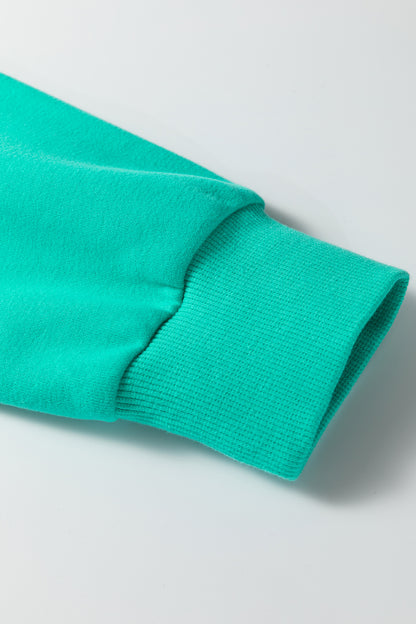 Oversize Blessed Embroidered Sweatshirt