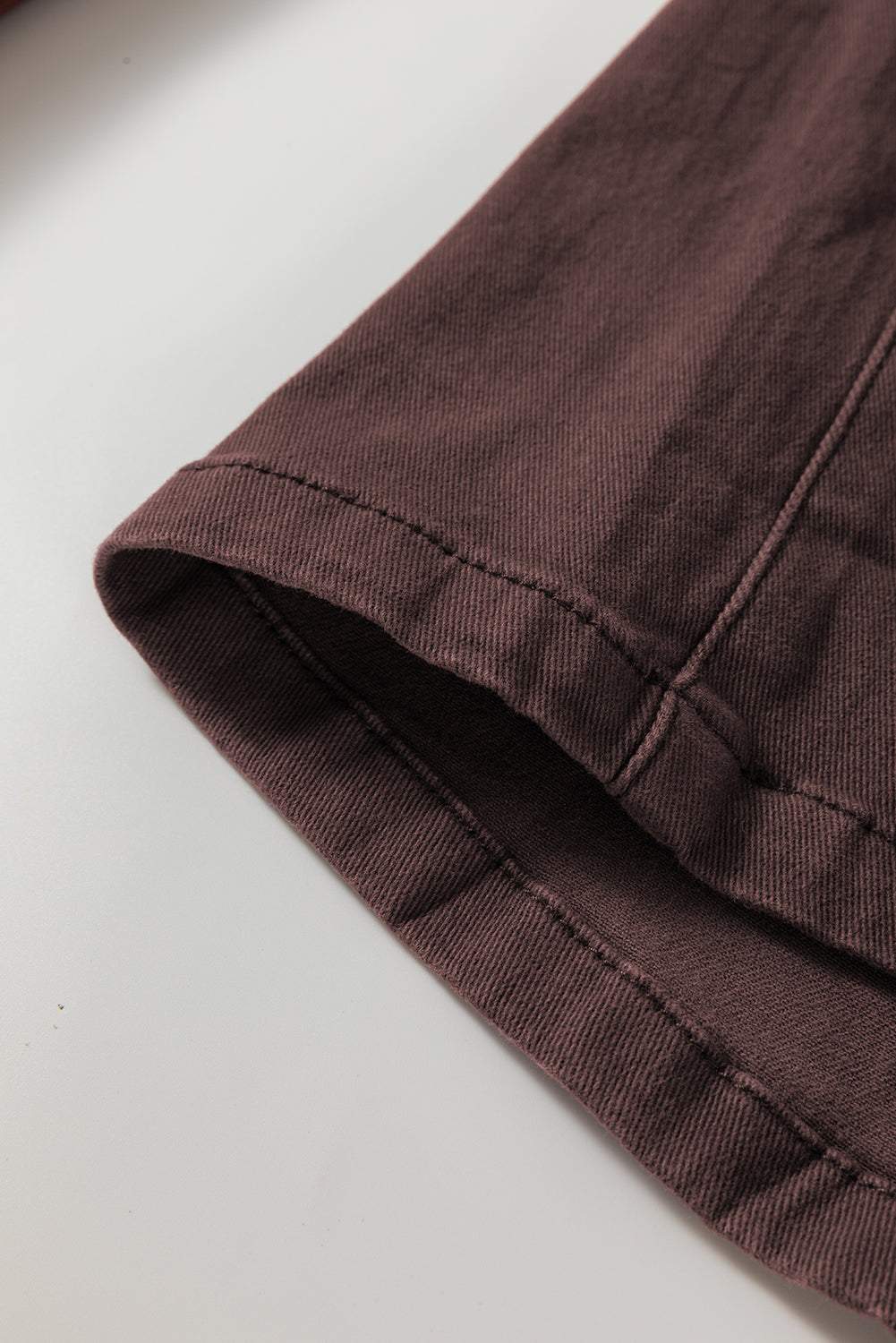 Loose Straight High Waist Solid Color Jeans - Coffee Daisie Boutique