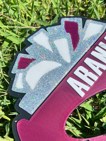 Cheer Megaphone Handheld Fan — Customizable Colors | Daisie Designs
