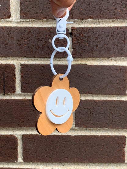 Style B Daisie Keychain