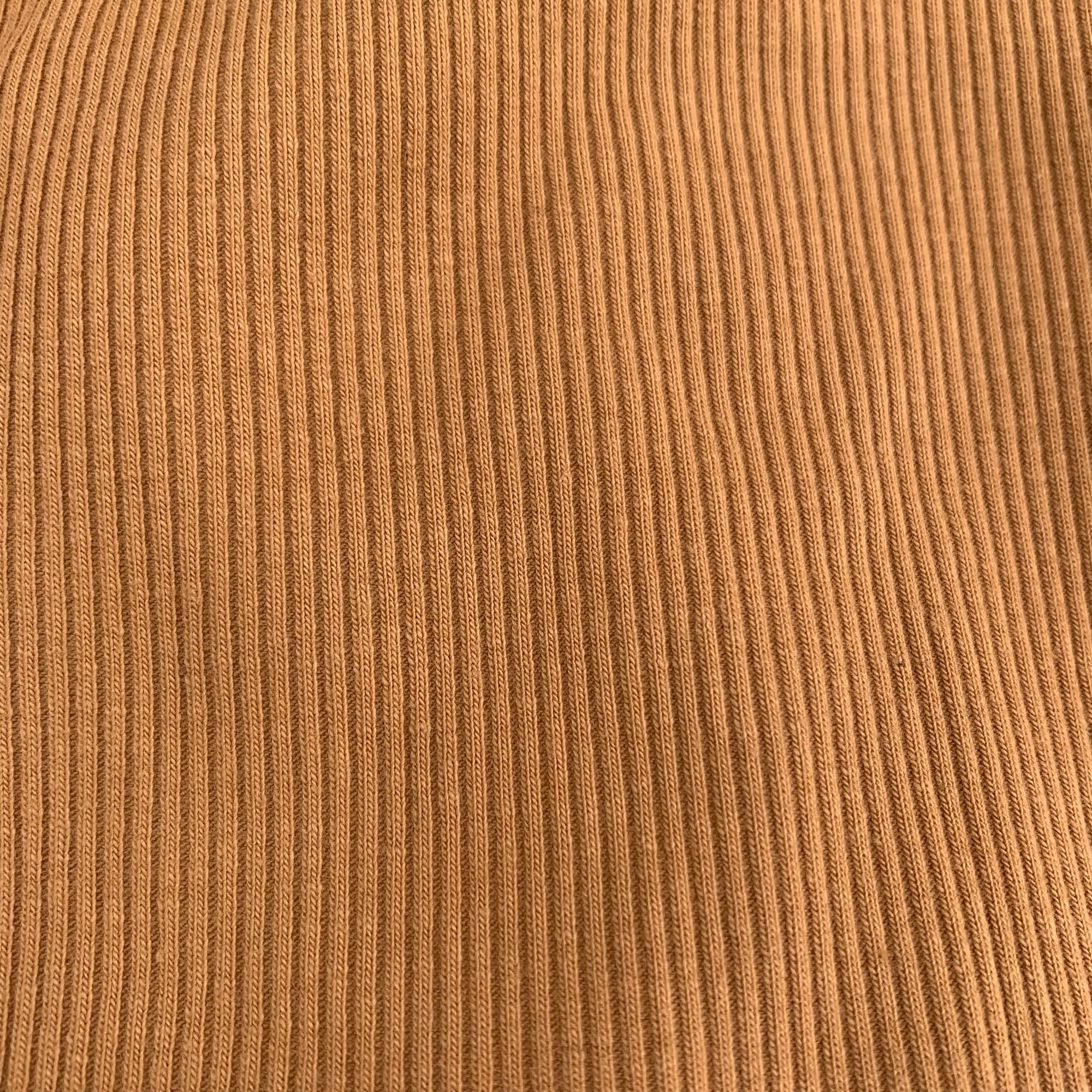 Ribbed Crop Long Sleeve in Honey Daisie Boutique