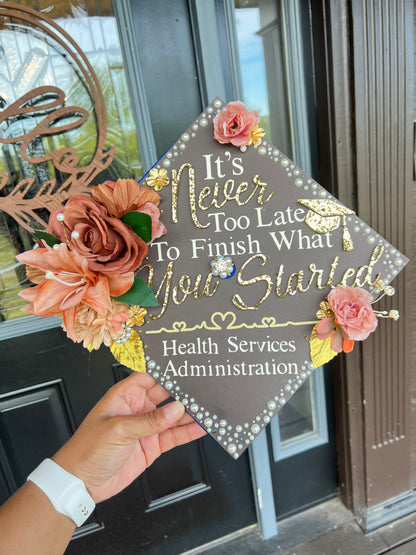 Custom Grad Cap Topper — Personalized Graduation Decoration | Daisie & Co.