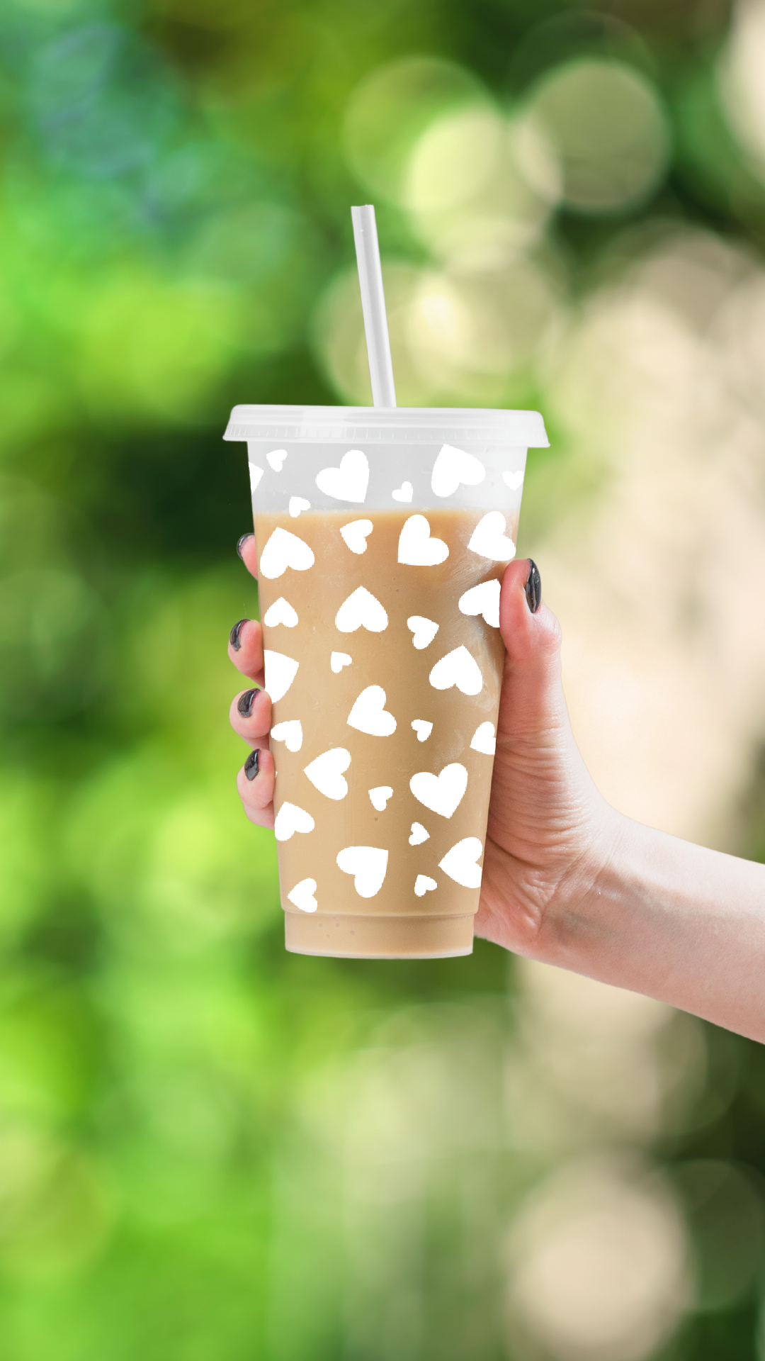 Love Heart 24 Ounce Cold Cup Daisie Boutique