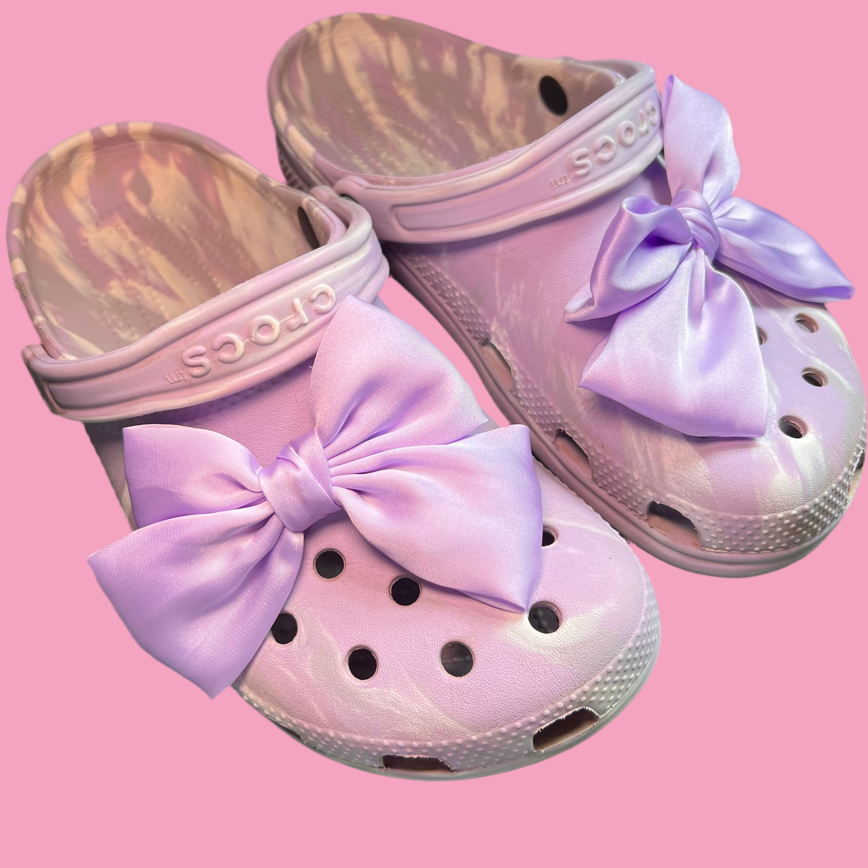 Giant Coquette Bow - Shoe or Beach Bag Charm Set Daisie Boutique