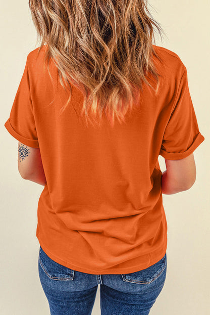 BOO Halloween Ghost Spider Embroidered Graphic Tee Dear-Lover Dropshipping
