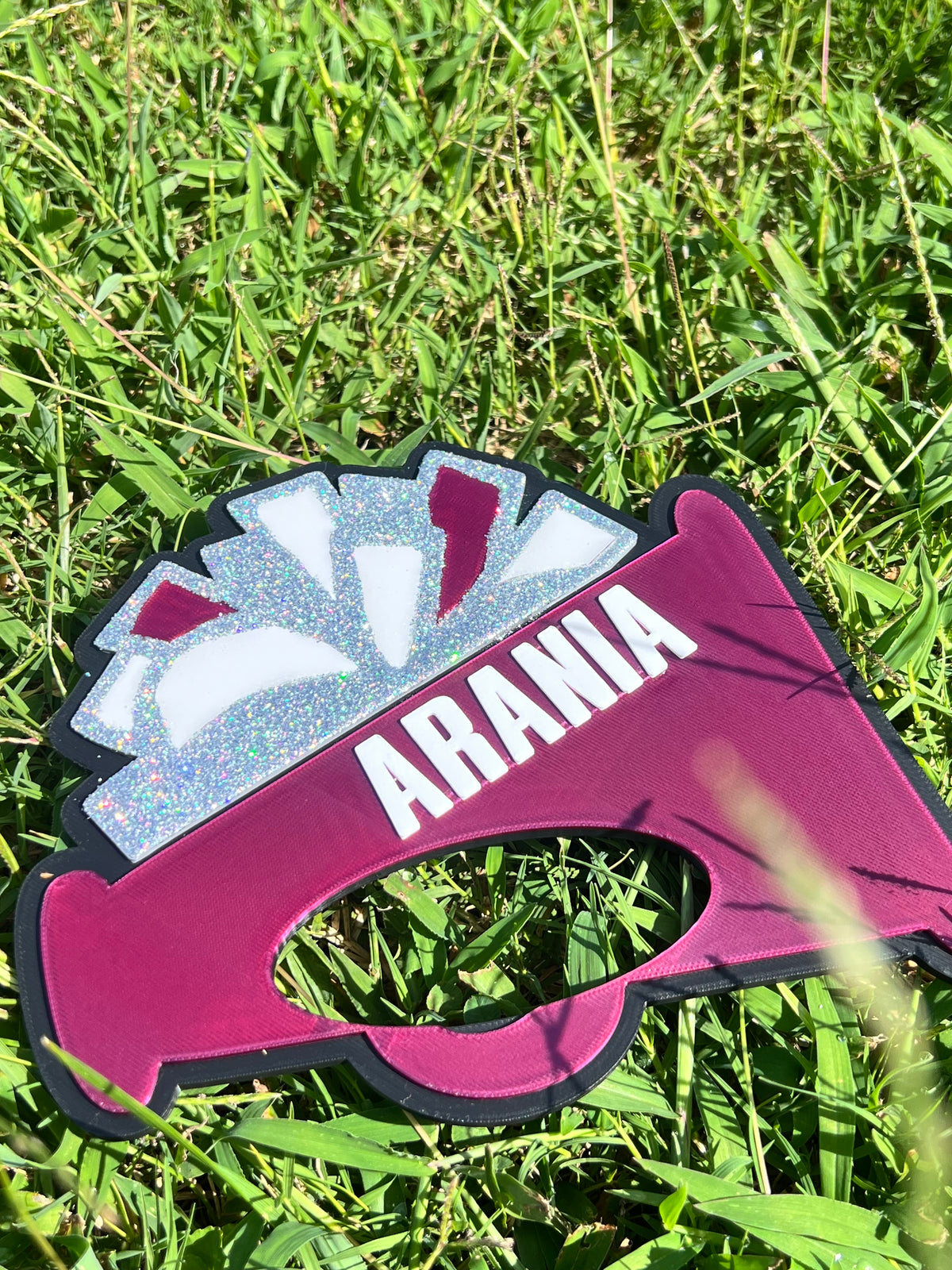 Cheer Megaphone Handheld Fan — Customizable Colors | Daisie Designs