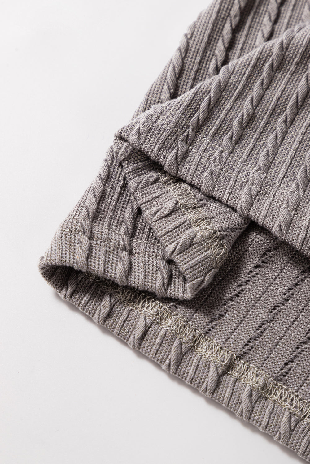 Flutter Sleeve Top - Sleet Gray Daisie Boutique
