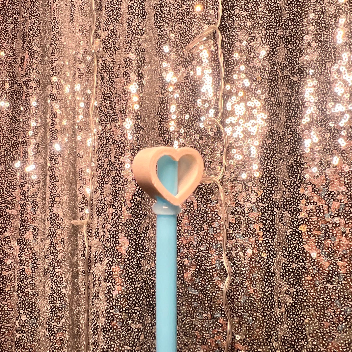 Cutie Heart Shaped Straw Topper