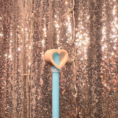 Cutie Heart Shaped Straw Topper