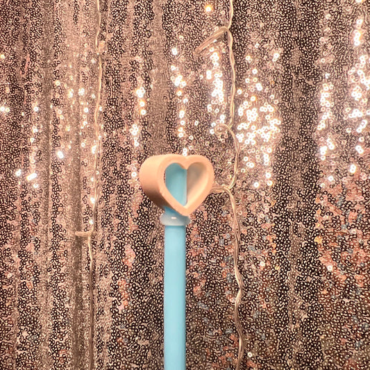 Cutie Heart Shaped Straw Topper
