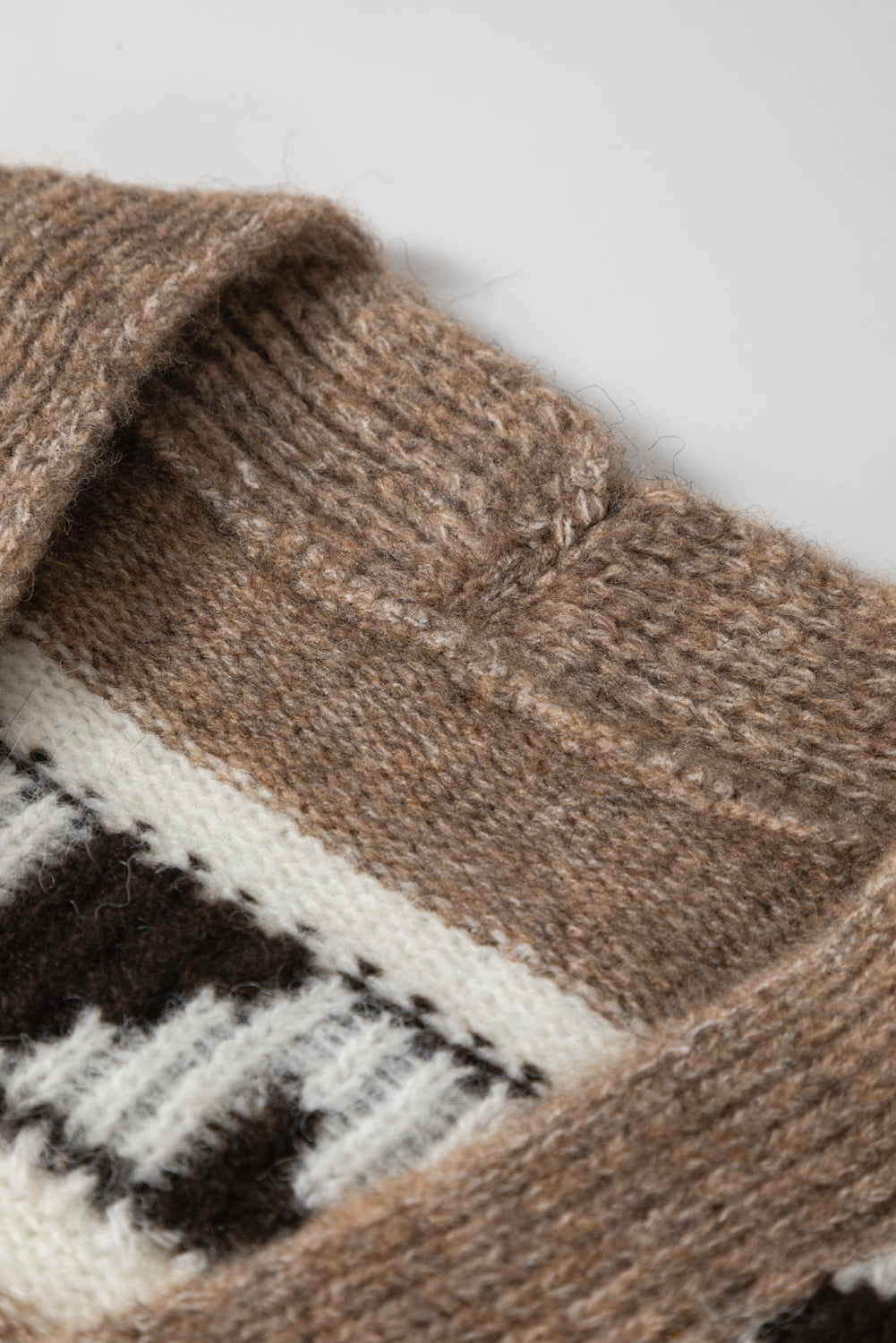 Dark Geometric Pattern Sweater Cardigan Dear-Lover Dropshipping