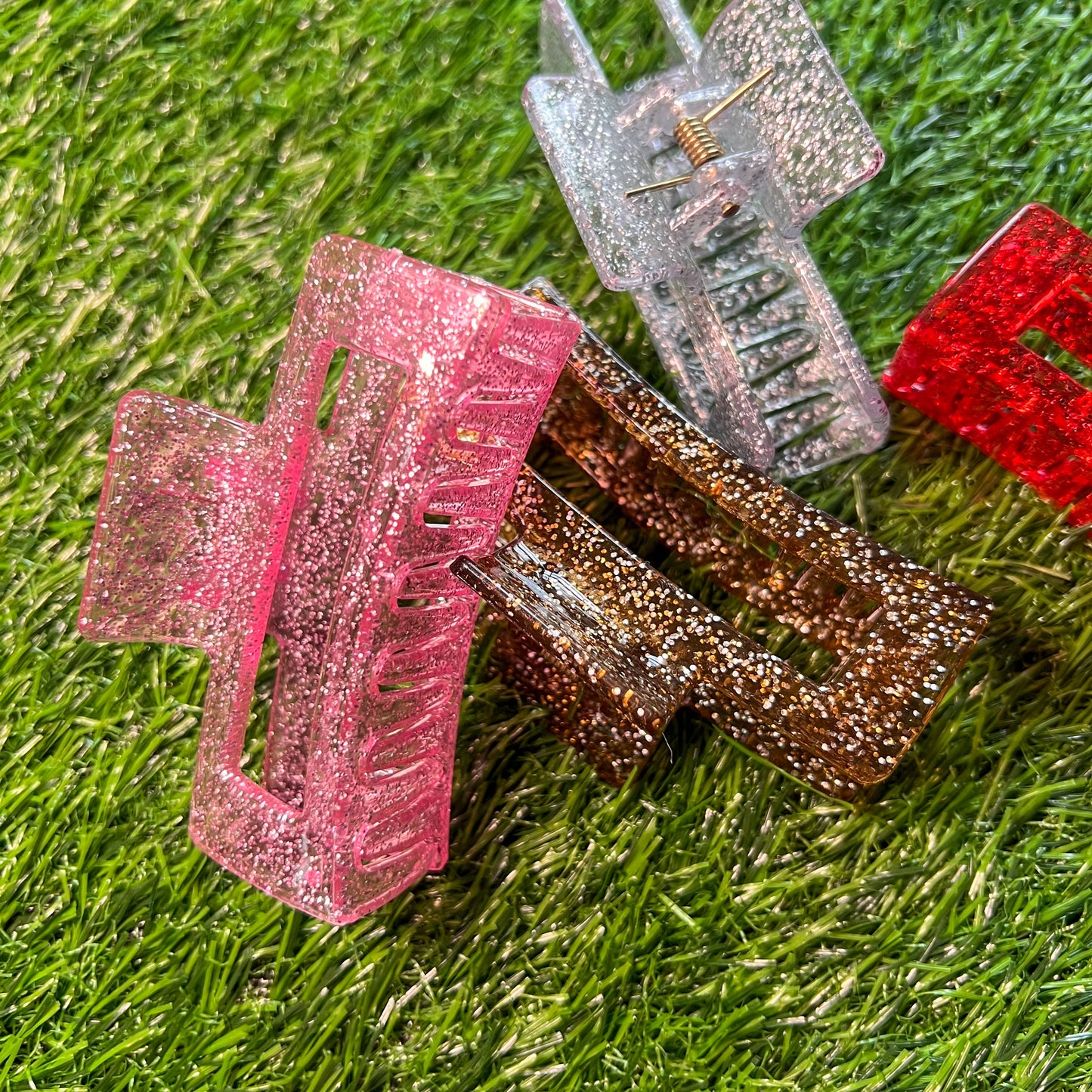 Cutie Sparkle Hair Claw Clip Daisie Boutique