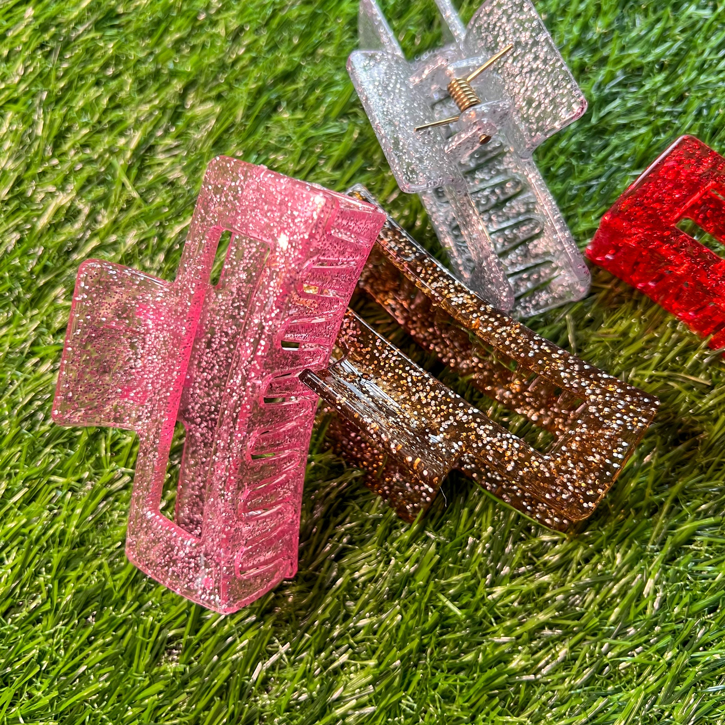 Cutie Sparkle Hair Claw Clip Daisie Boutique
