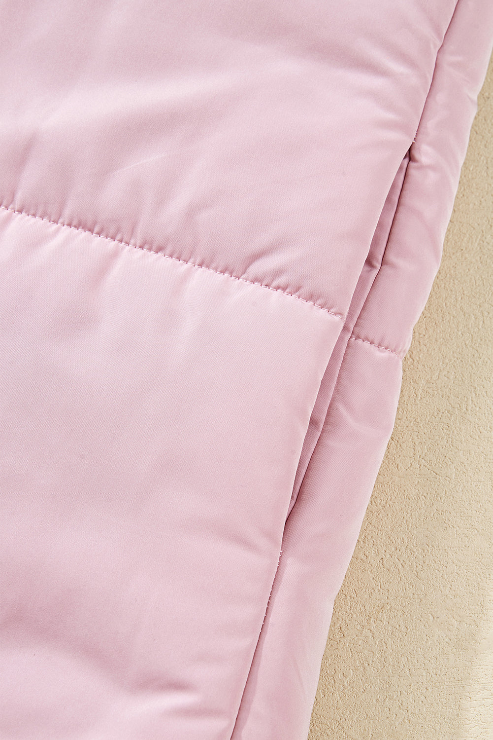 Flutter Sleeve Puffer Vest - Bubblegum Pink Dear-Lover Dropshipping