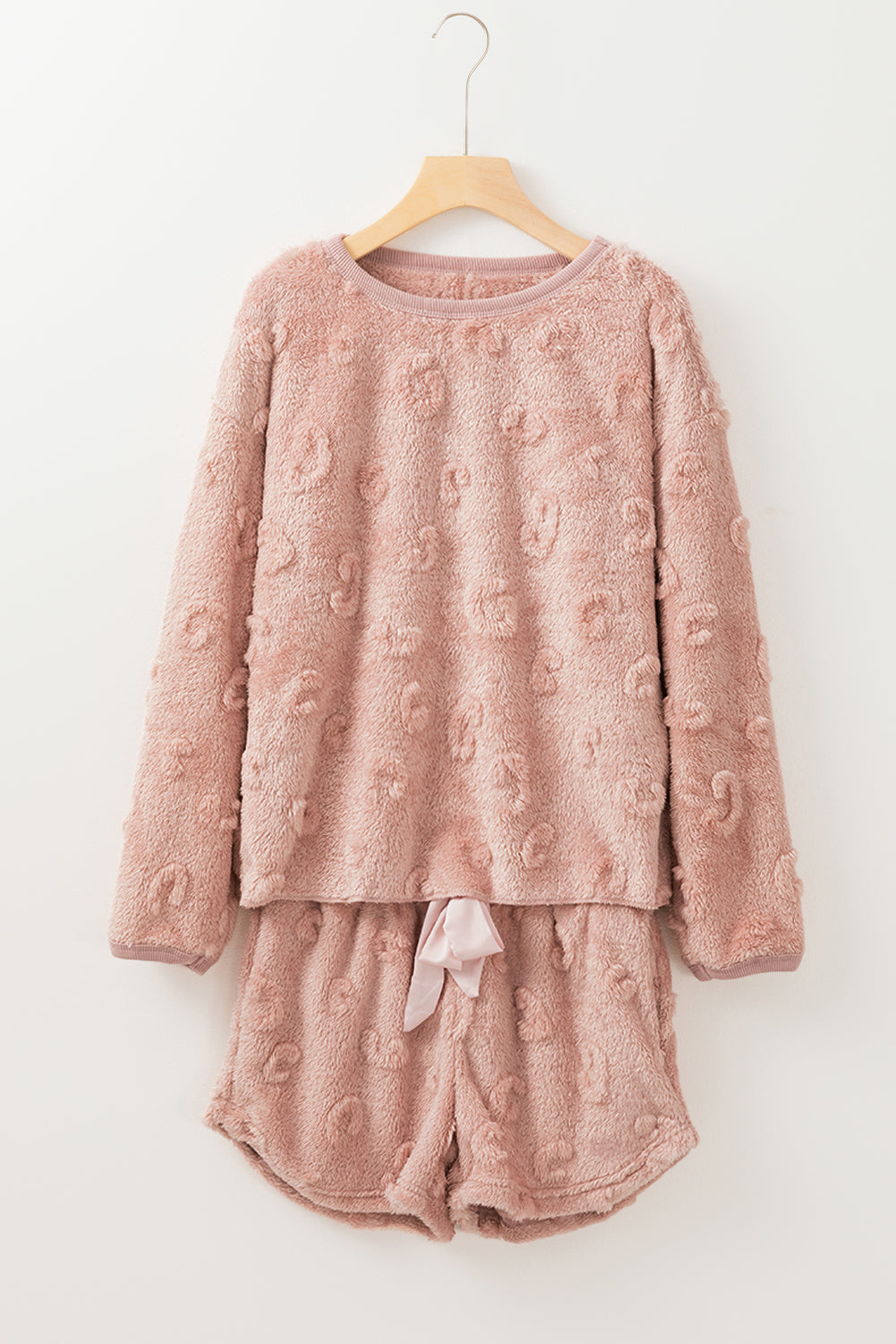 Leopard Fleece Lounge Set Daisie Boutique