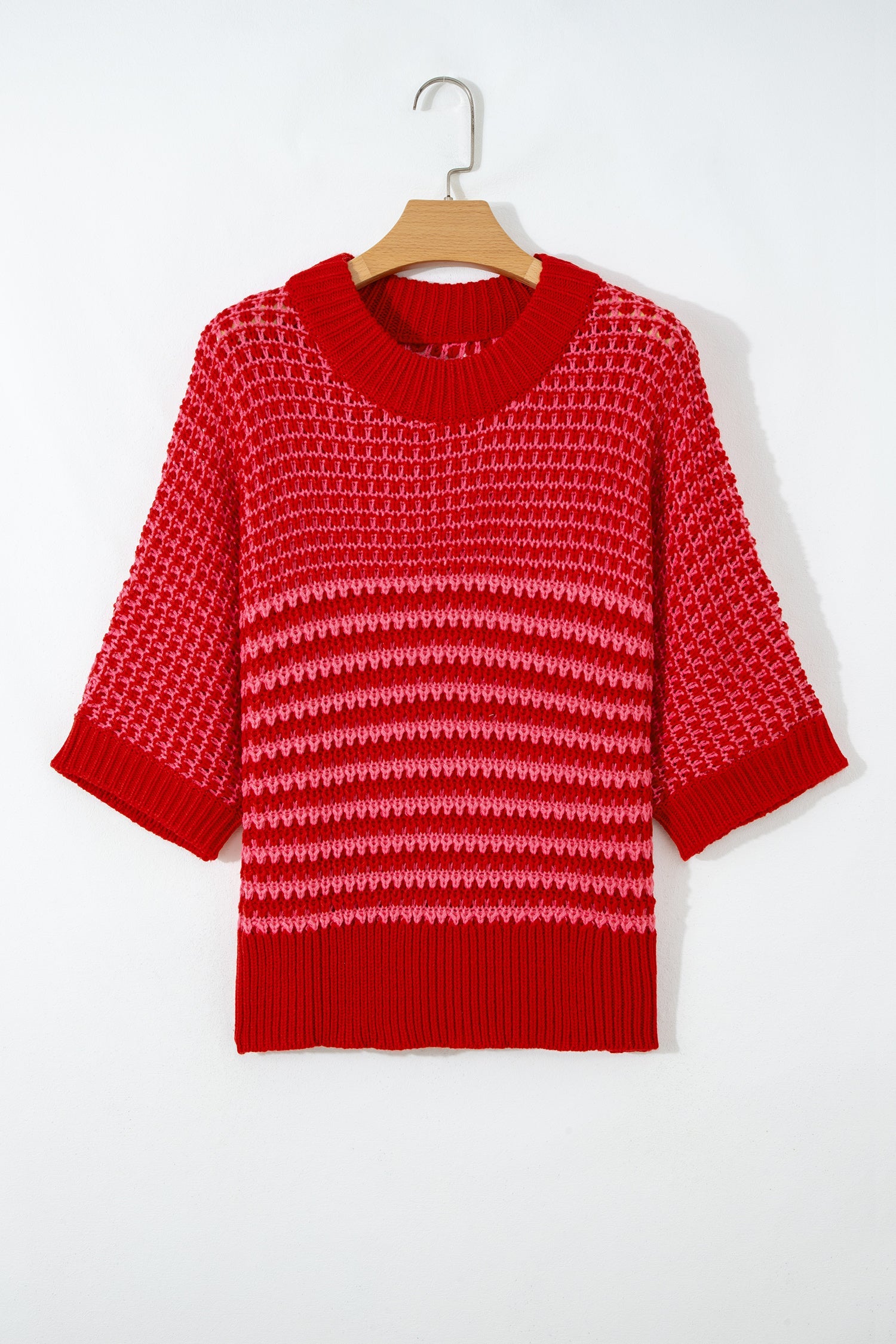 Cutie Stripe Slouchy Sweater Dear-Lover Dropshipping