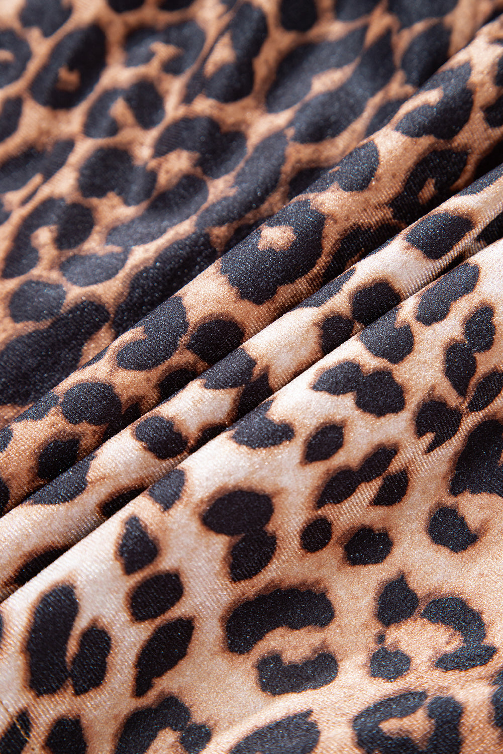 Brown Leopard Tiered Patchwork Mini Skirt Dear-Lover Dropshipping