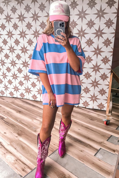 Striped Oversize Tee